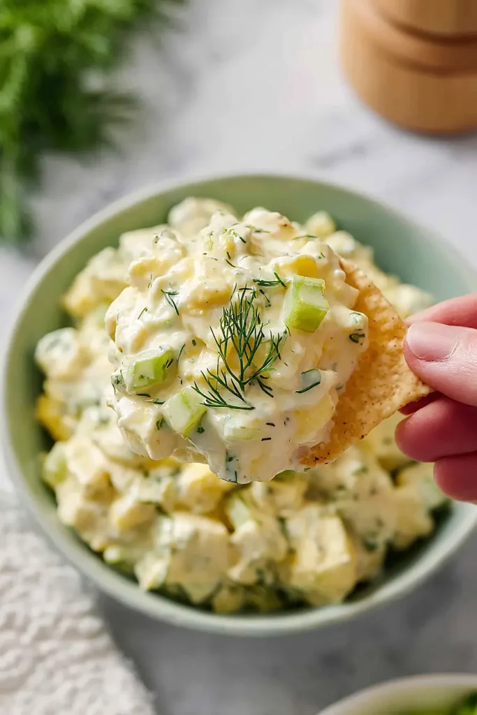 high protein cottage cheese egg salad