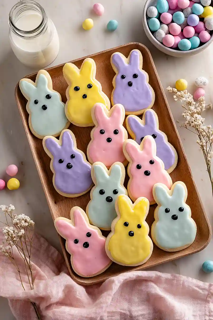 easter bunny cookies