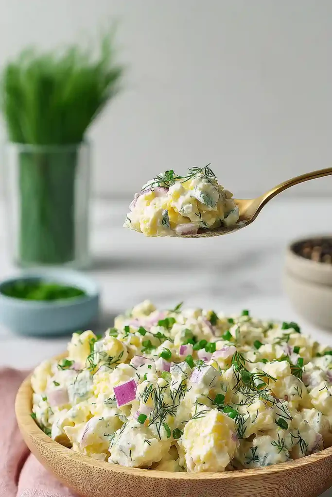 cottage cheese egg salad with dill