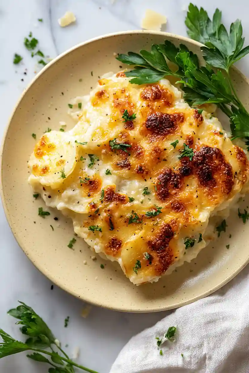 scalloped potatoes for two