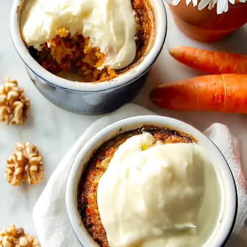 carrot cake for two