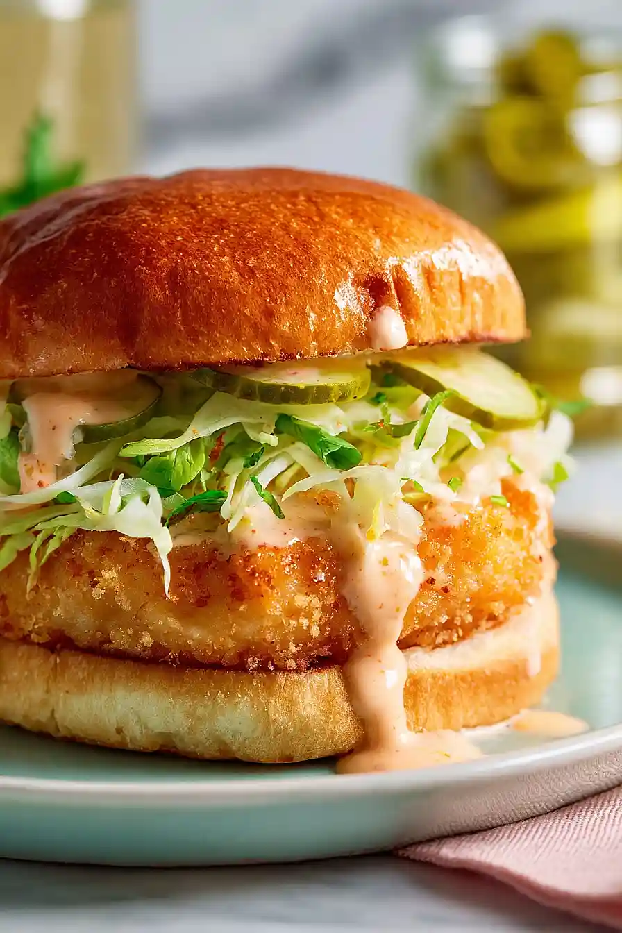 bang bang shrimp burger