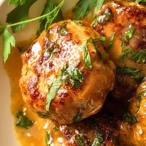 bang bang chicken meatballs