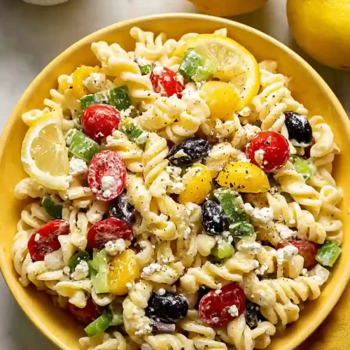 goat cheese pasta salad