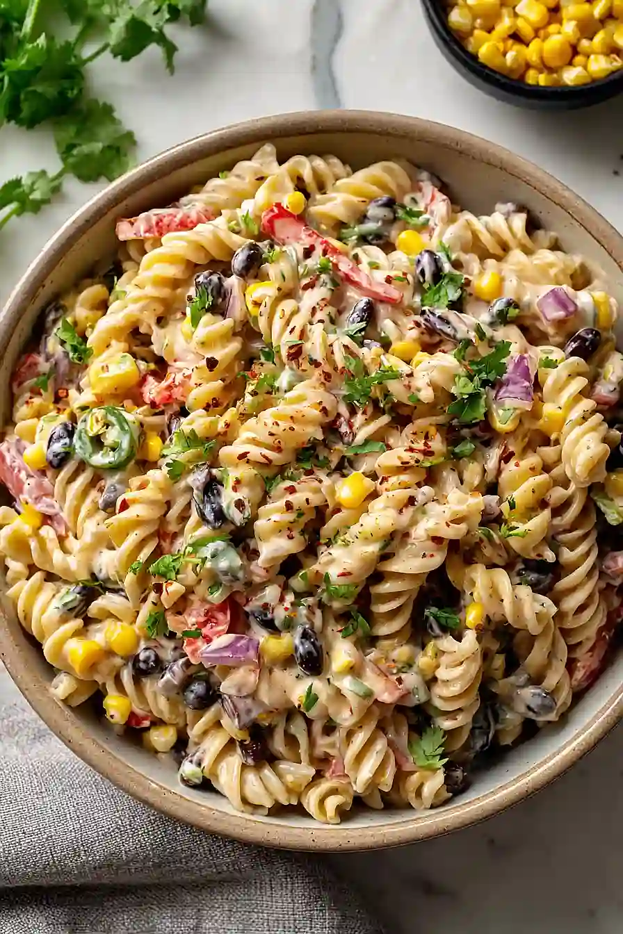 High Protein Southwest Pasta Salad