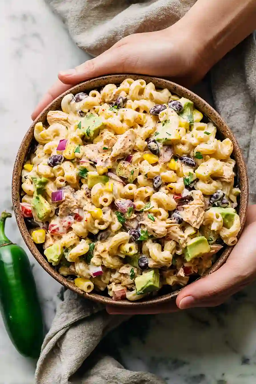 Chipotle Chicken Pasta Salad