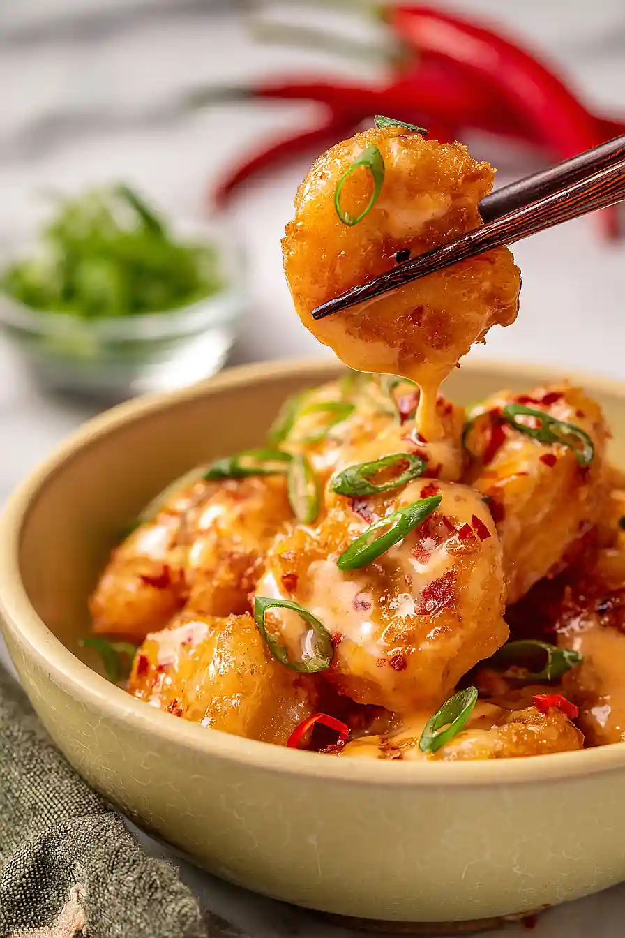 bang bang shrimp for one