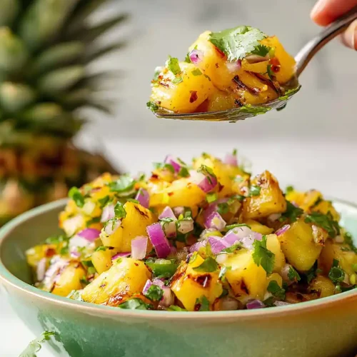 grilled pineapple jalapeño salsa