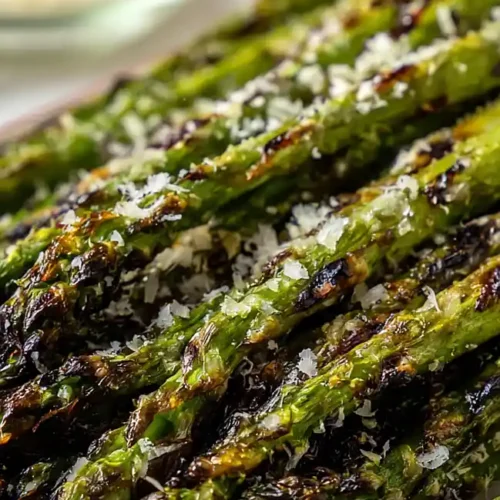 grilled asparagus with parmesan