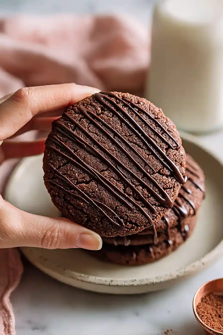 chocolate condensed milk cookies