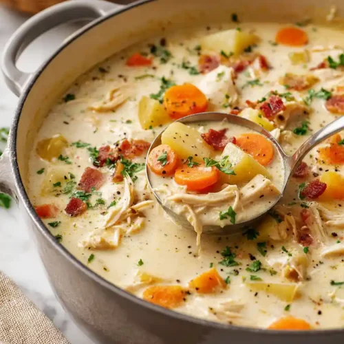 Creamy Chicken Potato Soup