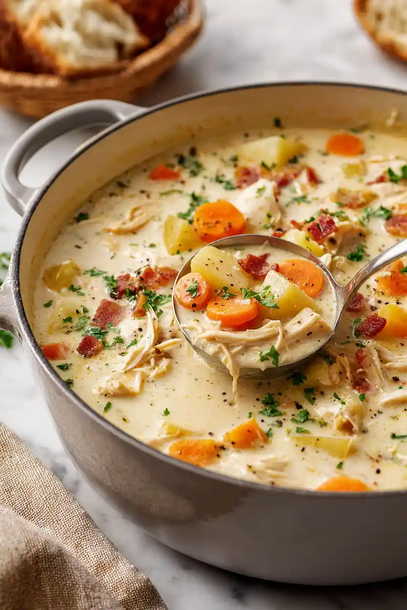 Creamy Chicken Potato Soup