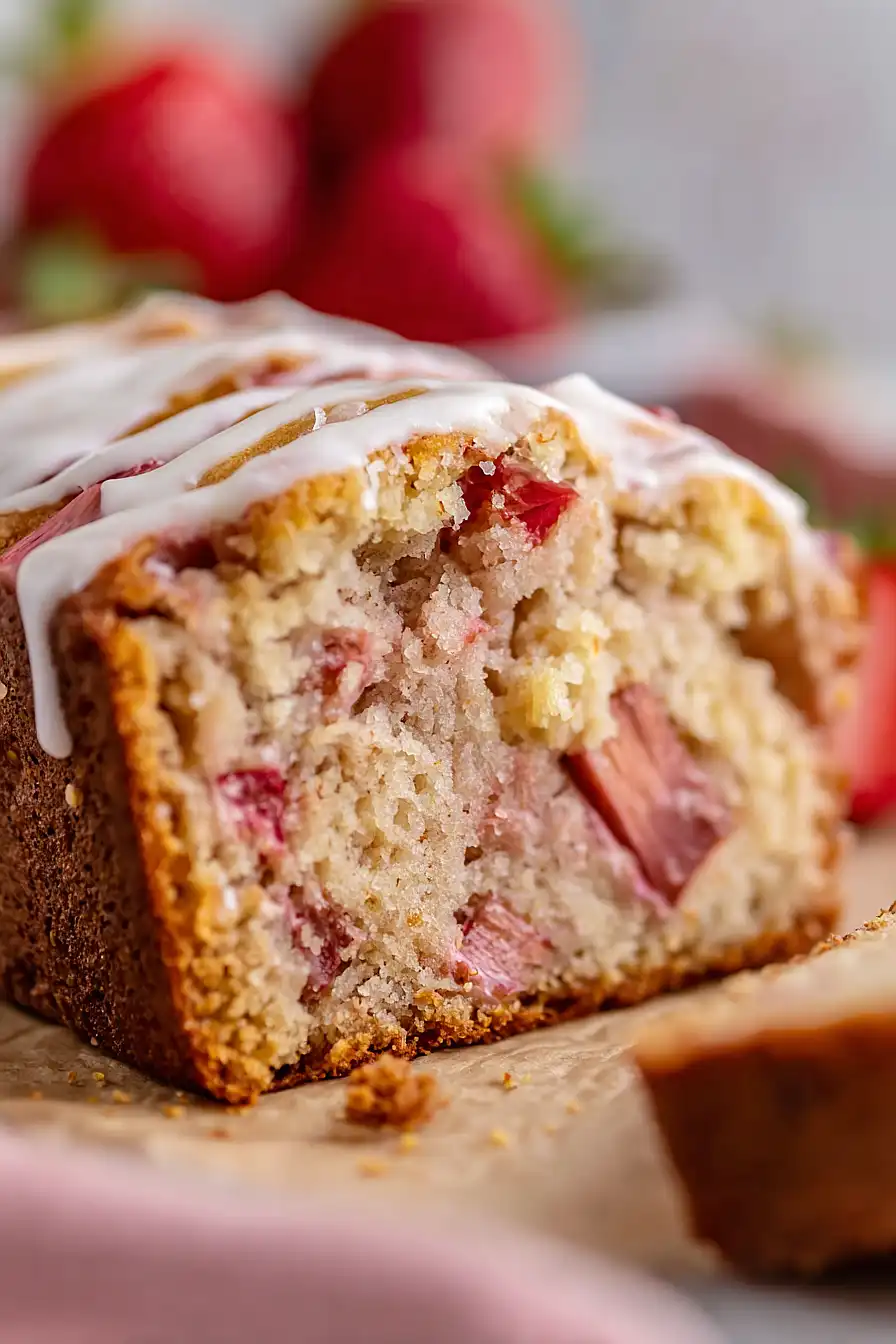 keto rhubarb bread