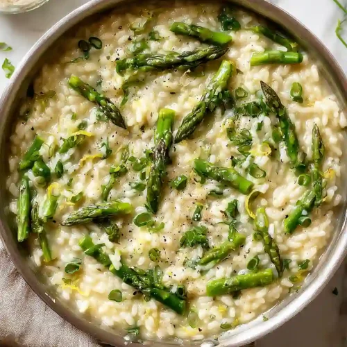 asparagus risotto