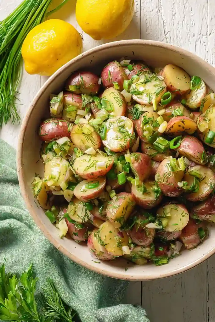 french potato salad with dill
