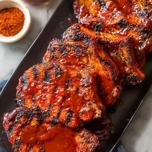 grilled kansas city pork chops