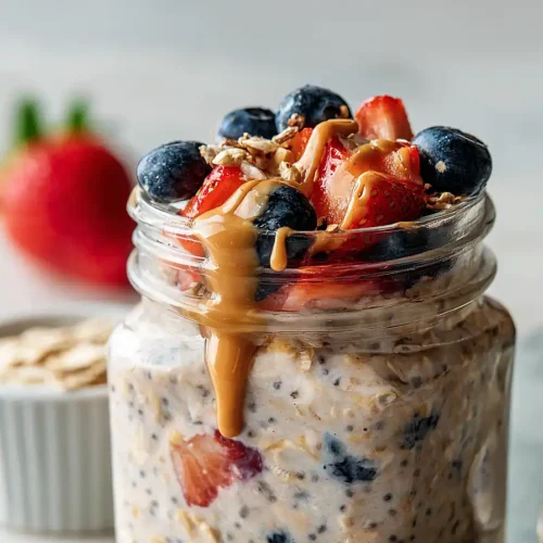 Cottage Cheese Overnight Oats