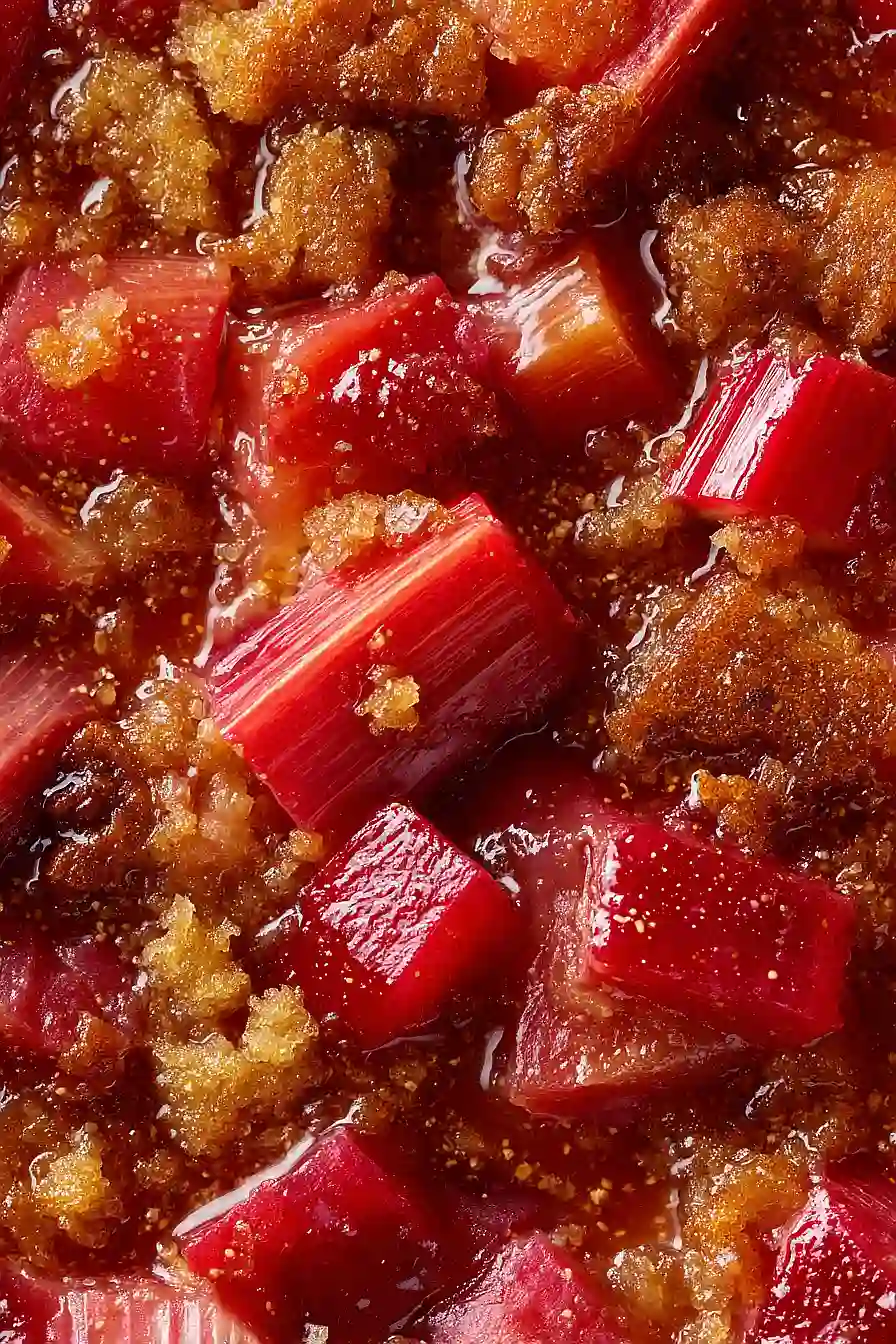 ginger rhubarb pie