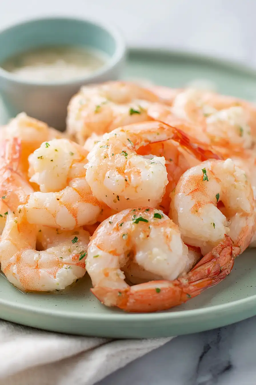 garlic butter shrimp cocktail