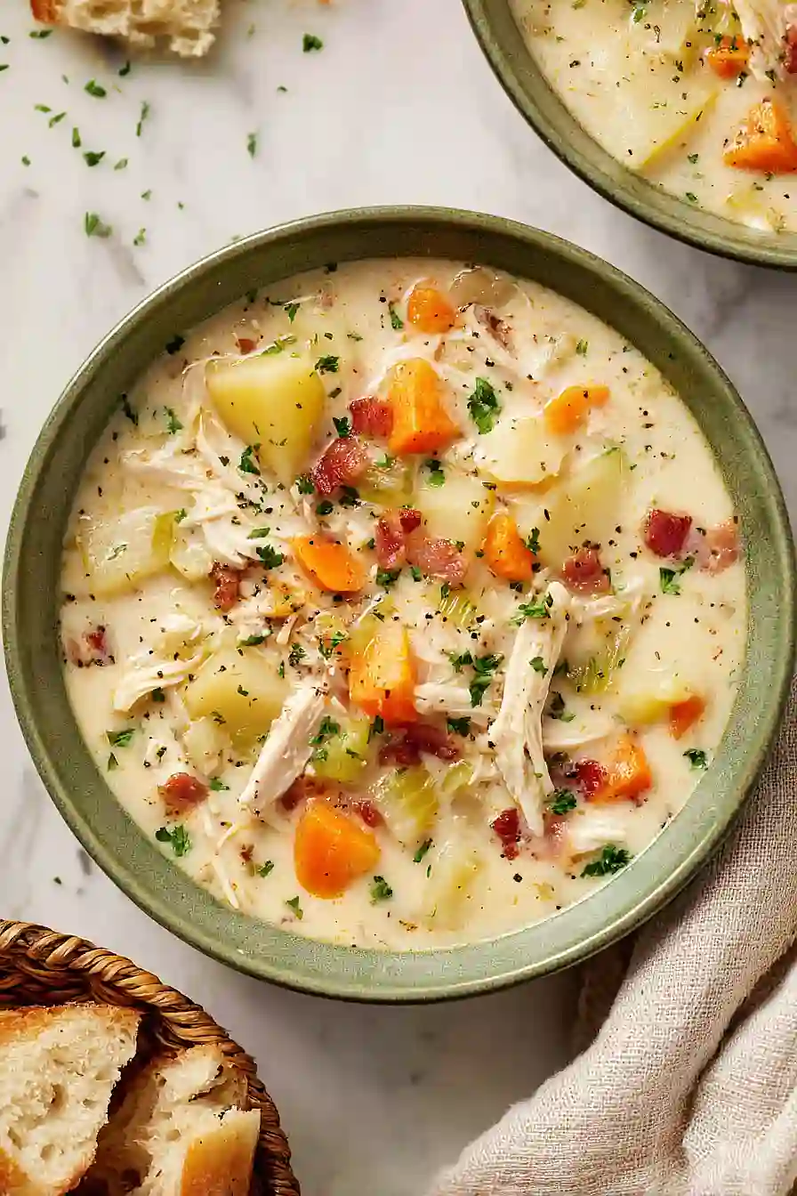 Creamy Chicken Potato Soup