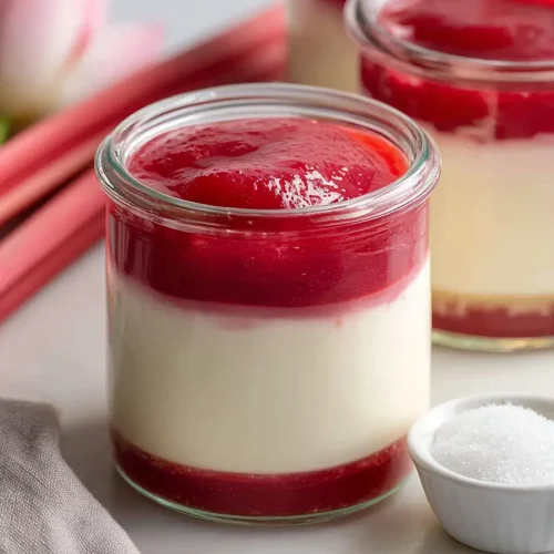 rhubarb cheesecake creams