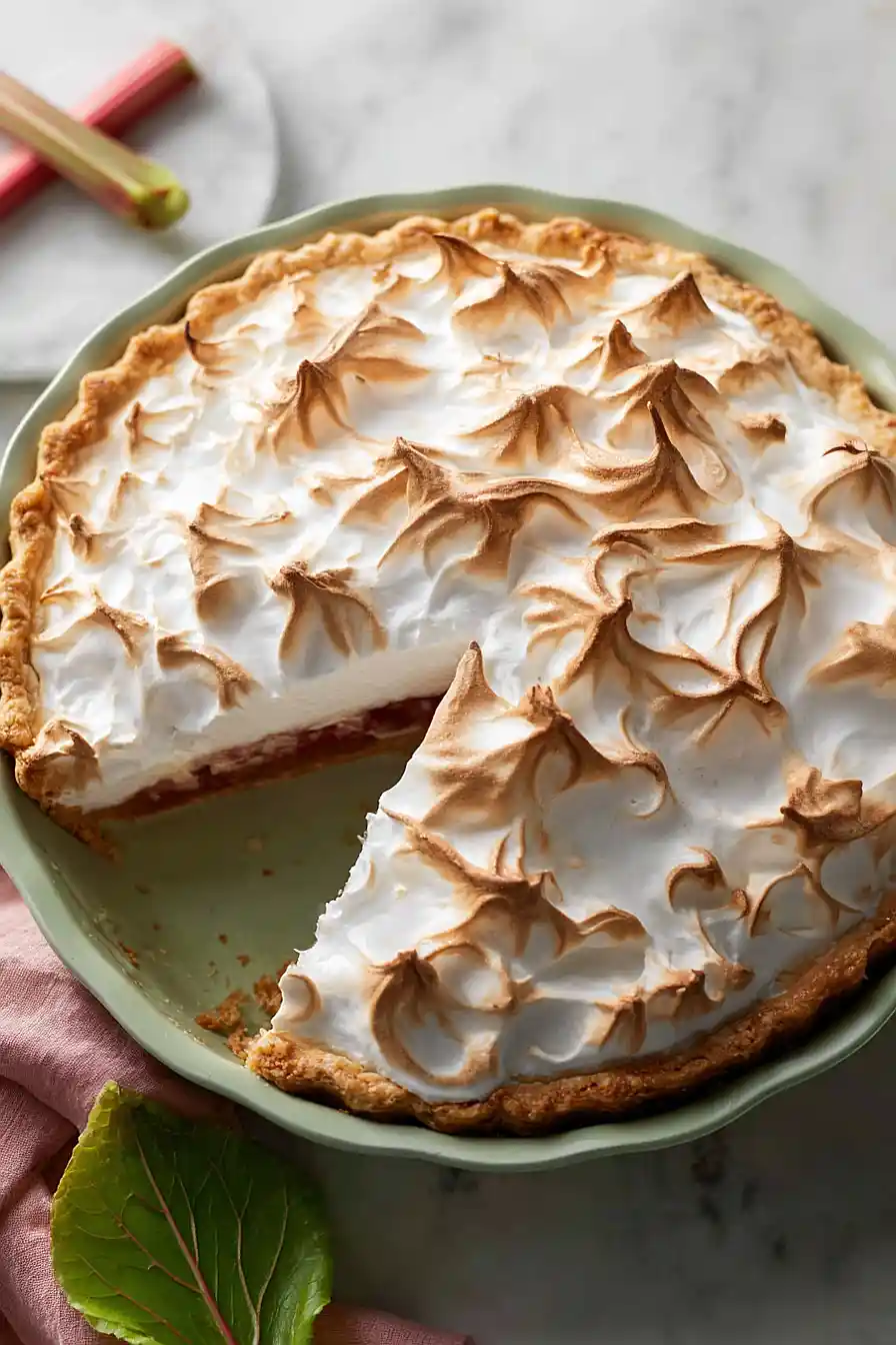 german rhubarb pie