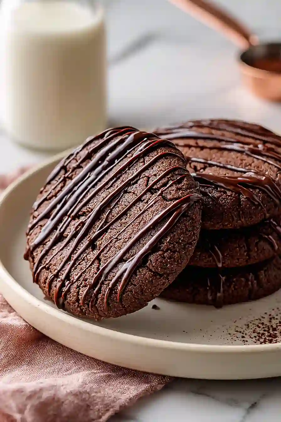 chocolate condensed milk cookies