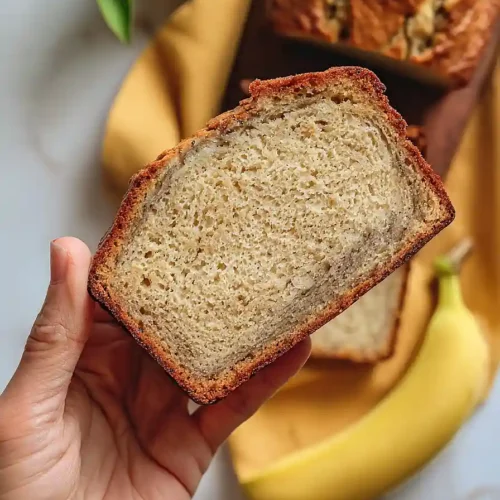 High Protein Greek Yogurt Banana Bread