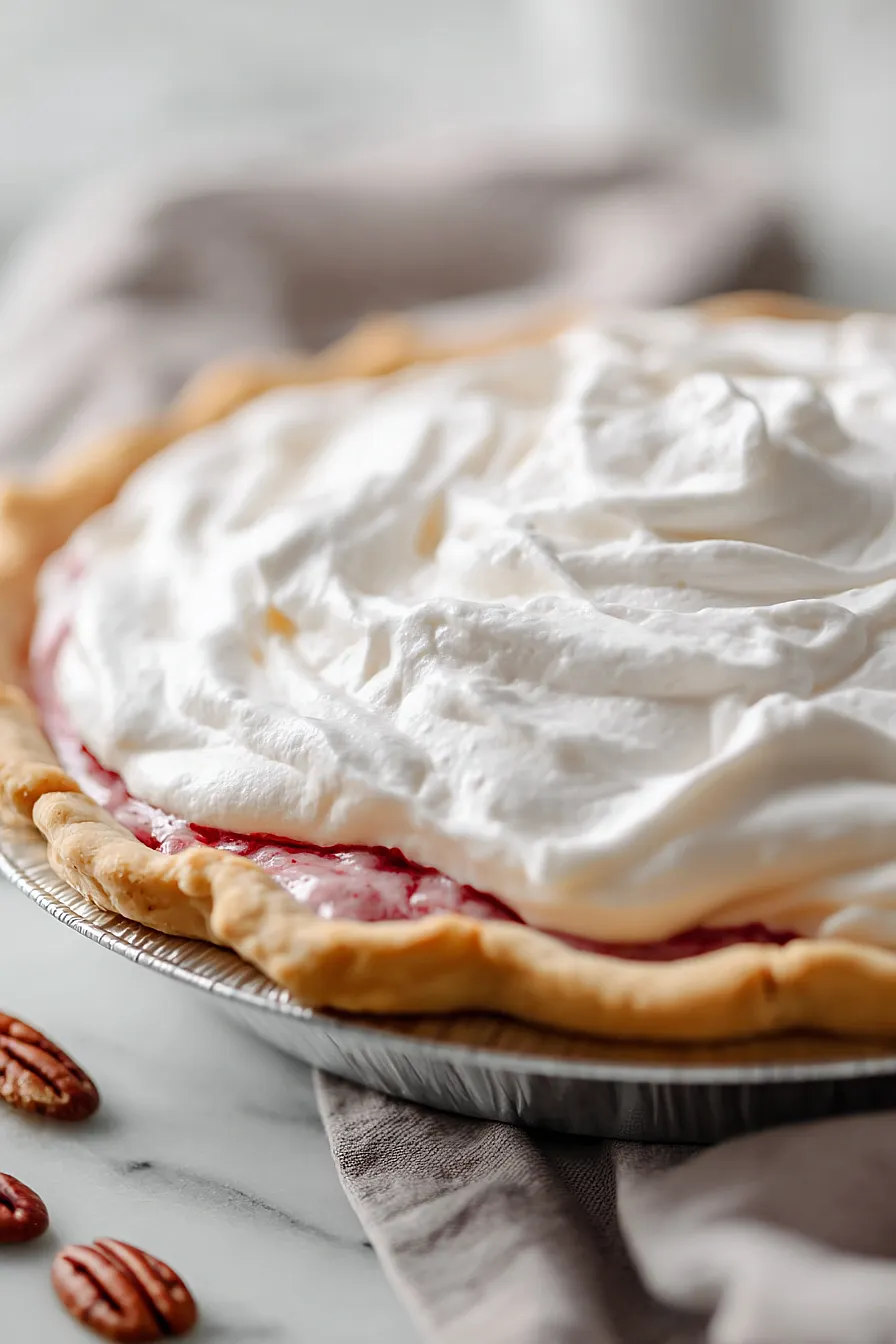 rhubarb dream pie