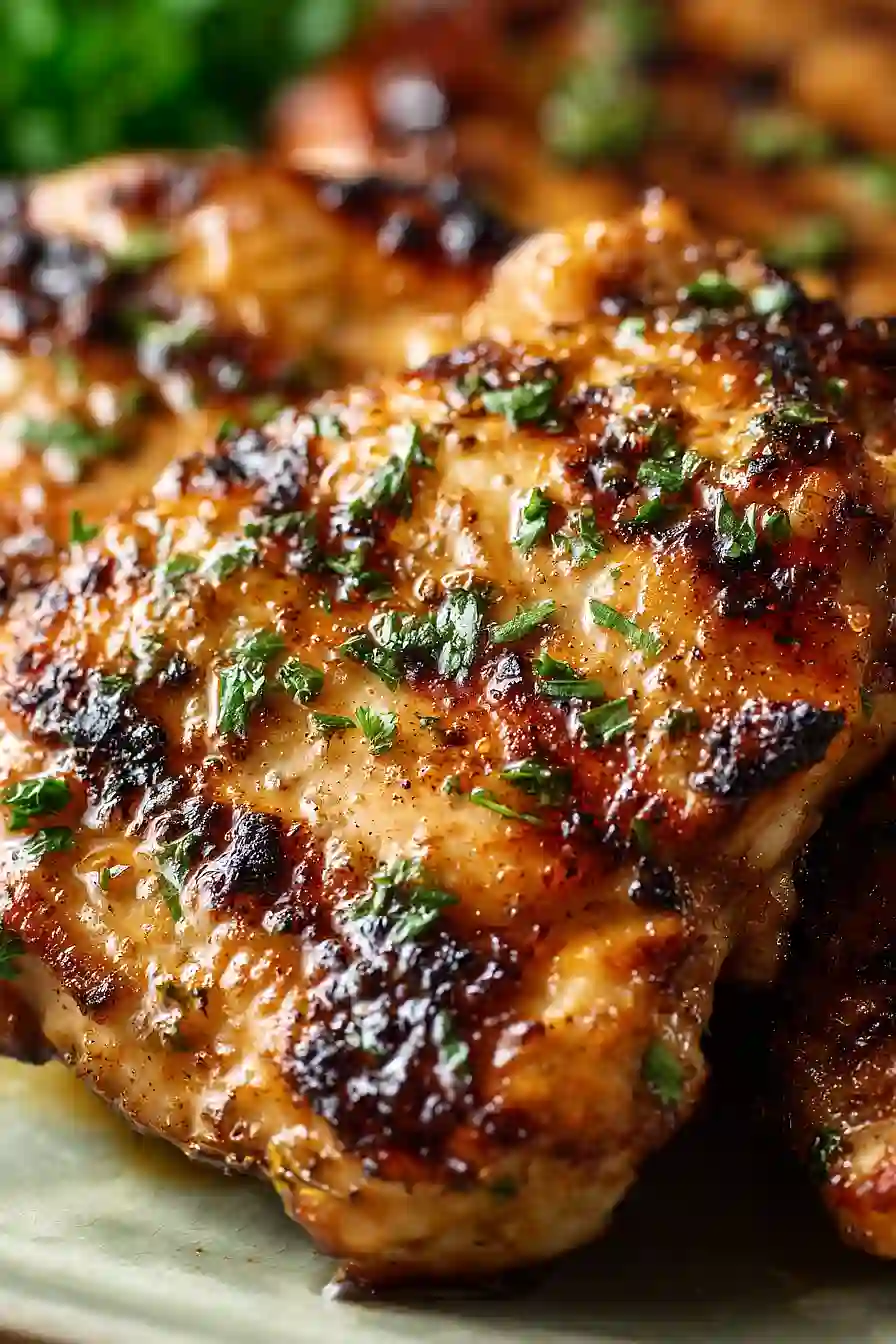 grilled chicken thighs