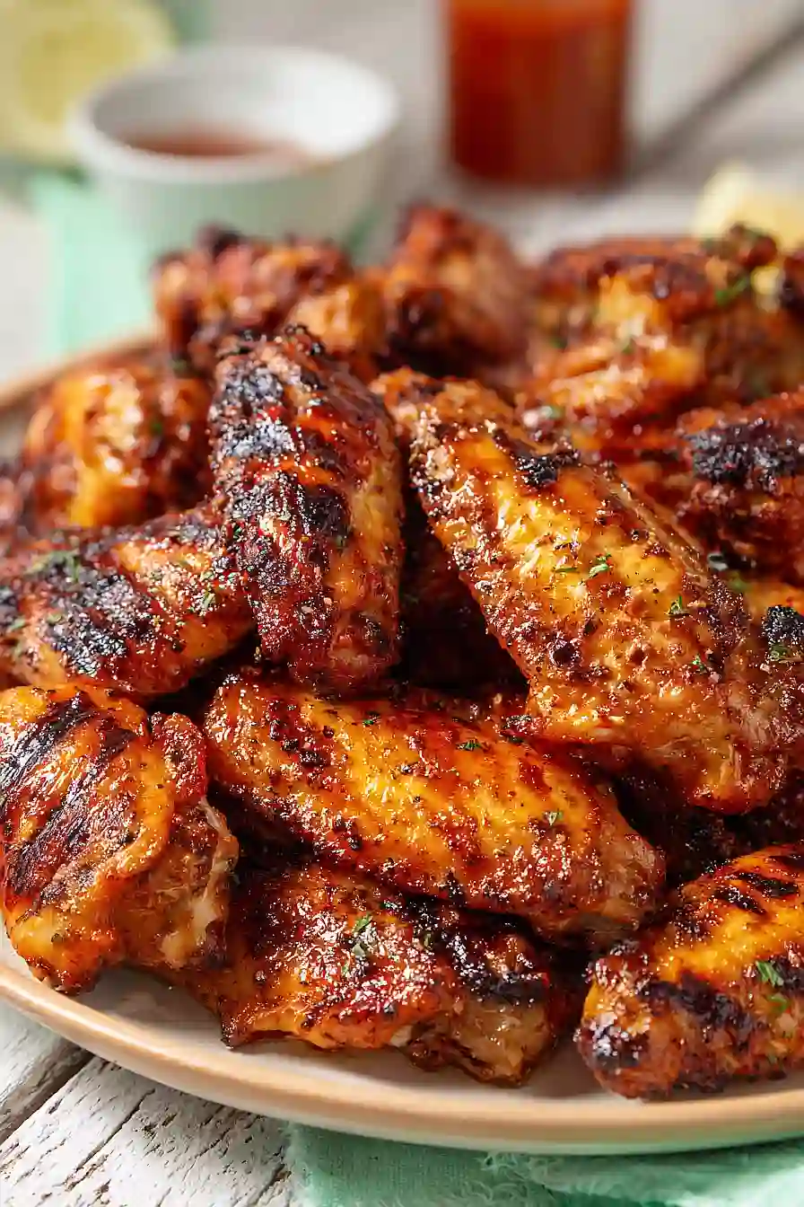 grilled chicken wings