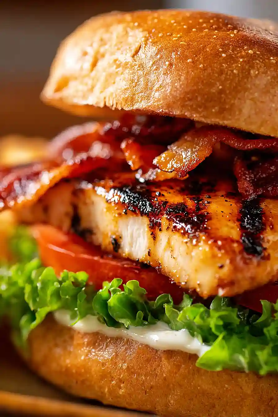 grilled chicken club sandwich