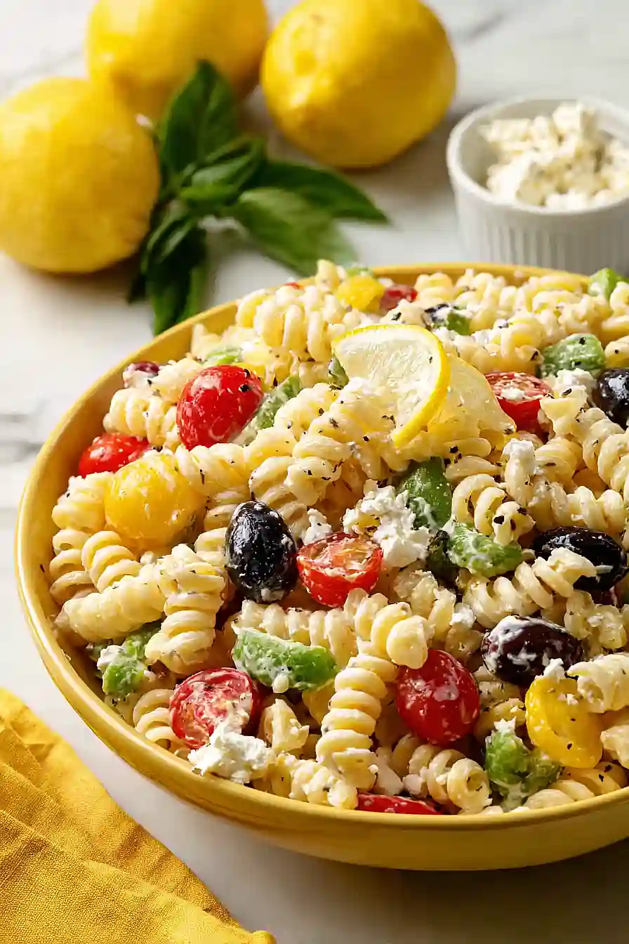 goat cheese pasta salad