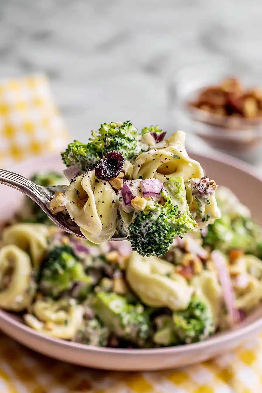 broccoli tortellini salad