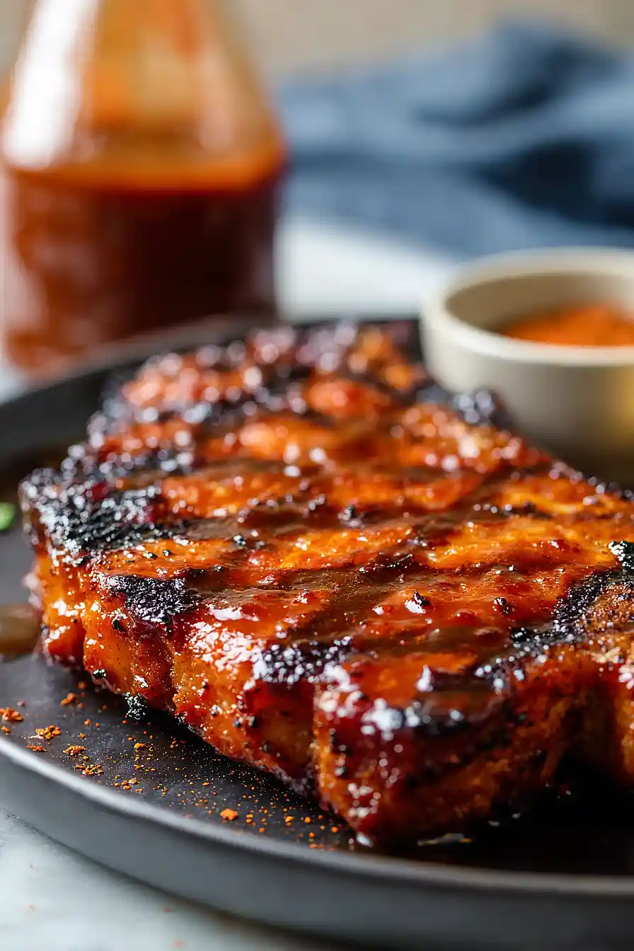 grilled kansas city pork chops