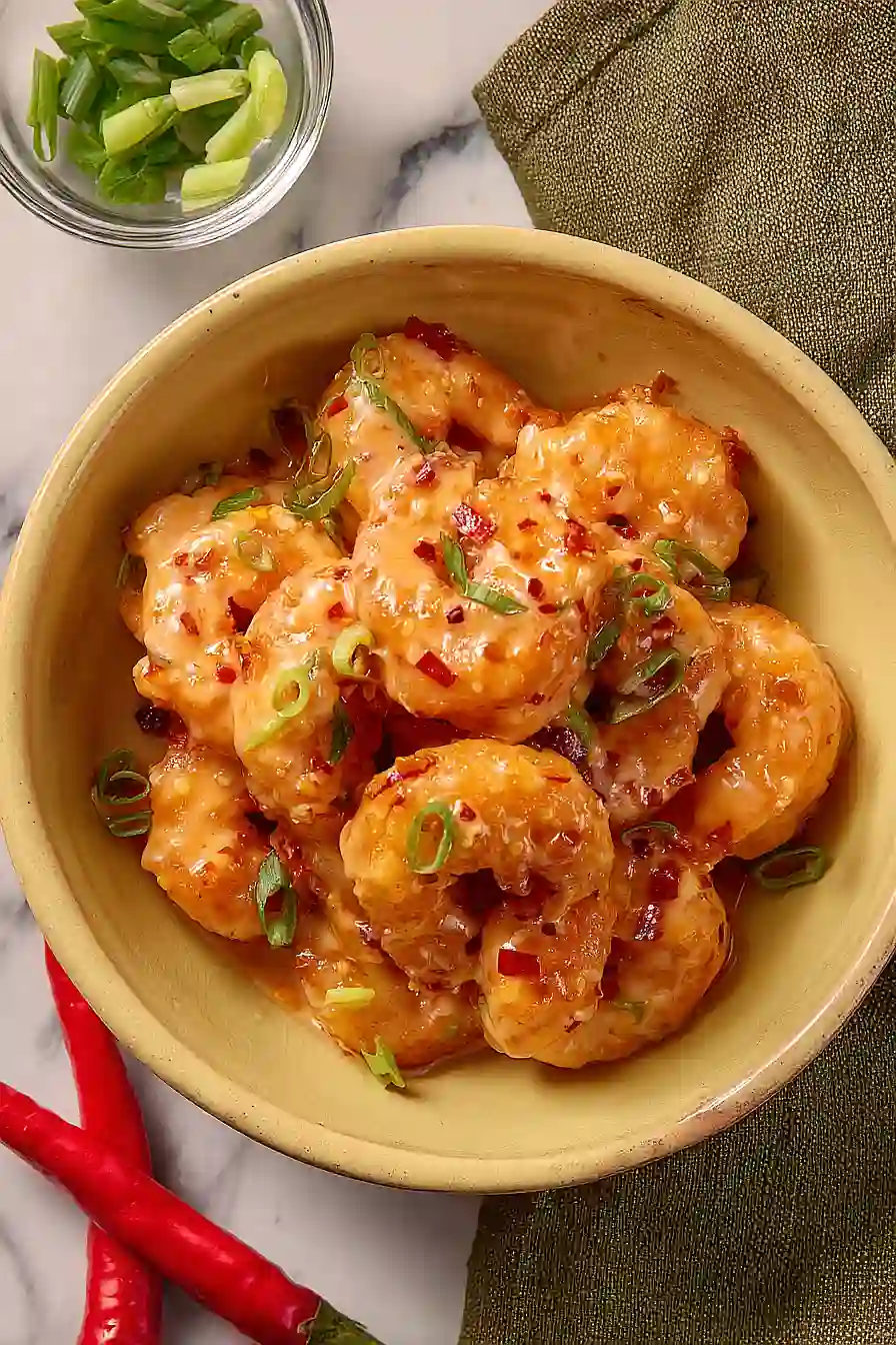 bang bang shrimp for one