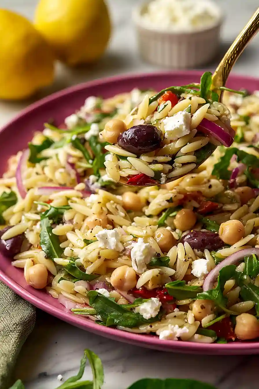 ina garten's greek orzo pasta salad