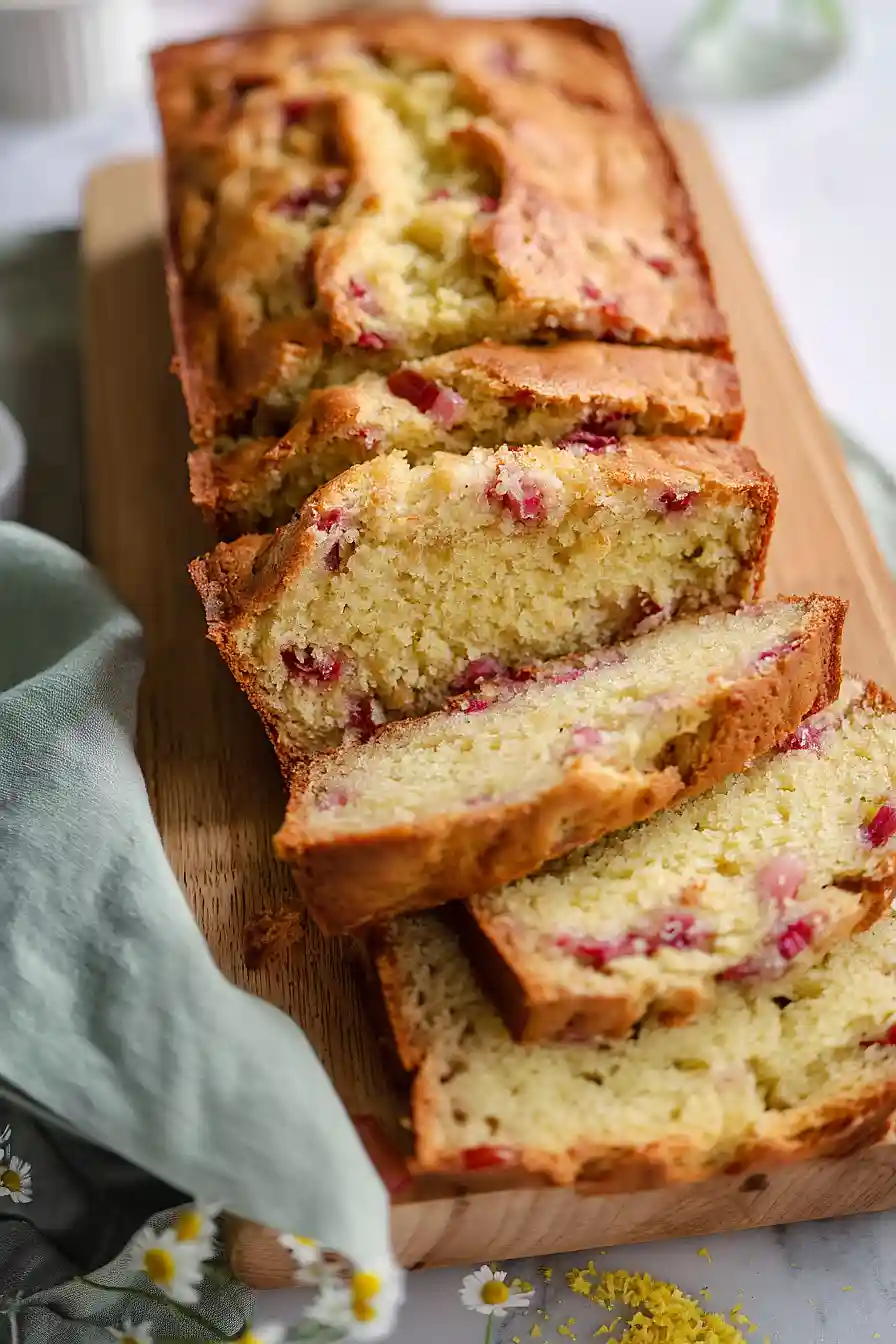 orange rhubarb bread