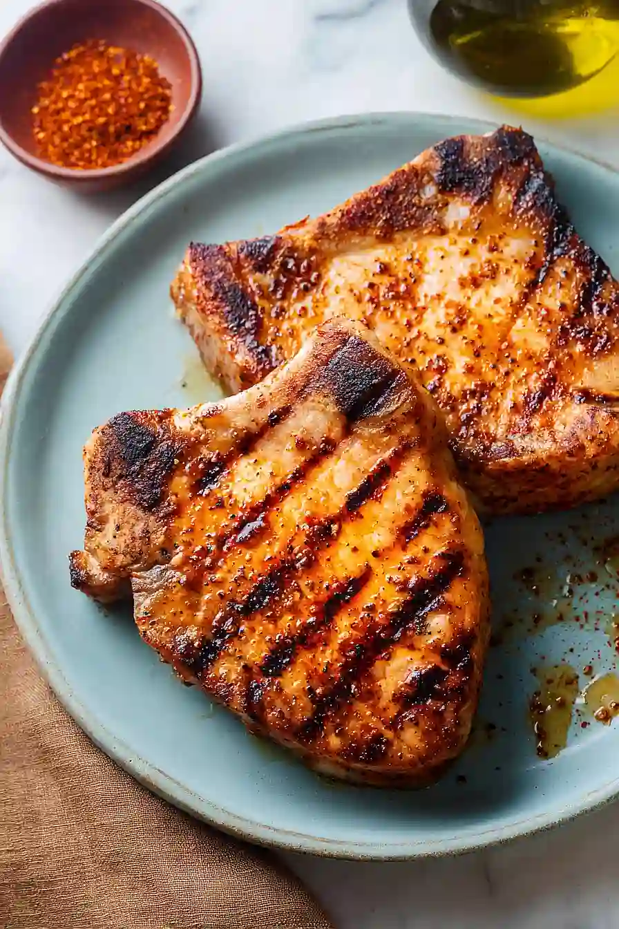 keto grilled pork chops