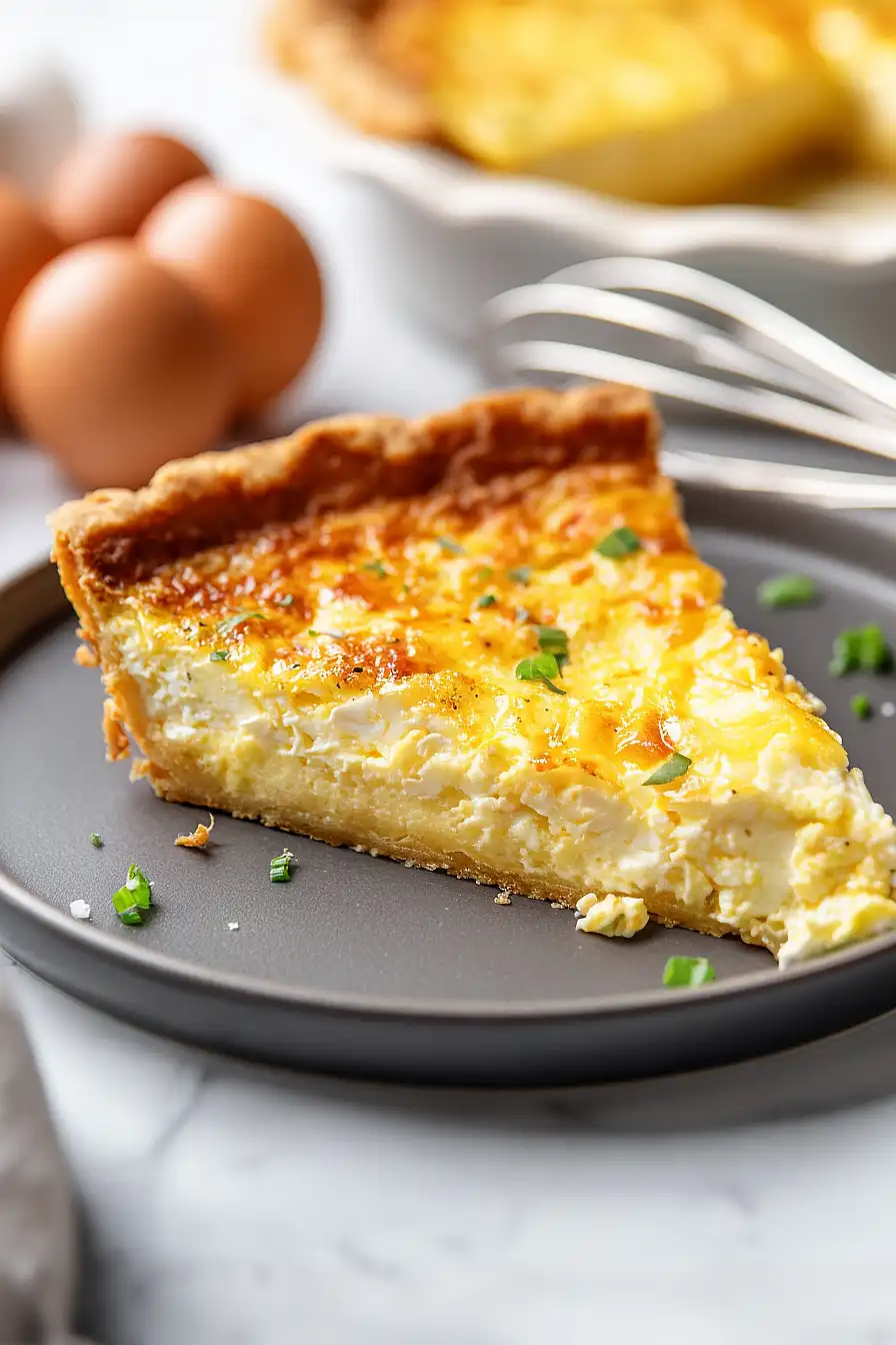 High Protein Cottage Cheese Quiche