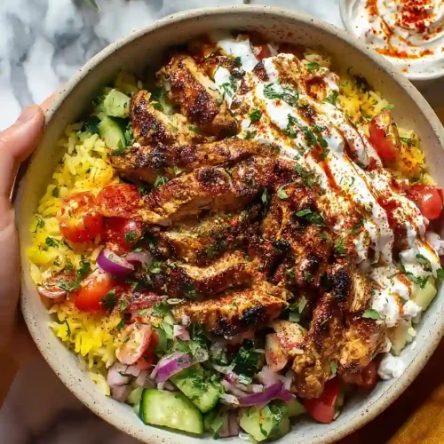 mediterranean chicken bowls