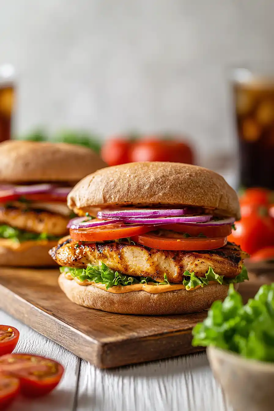 grilled chicken sandwich