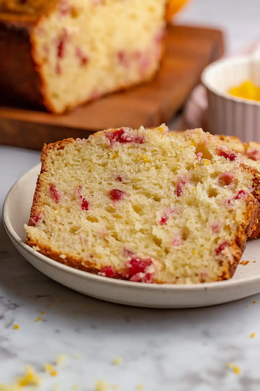 orange rhubarb bread