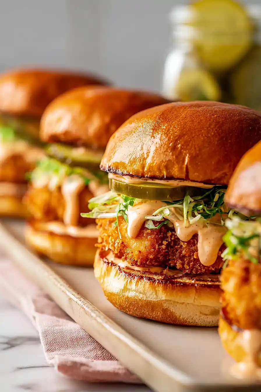 bang bang shrimp burger