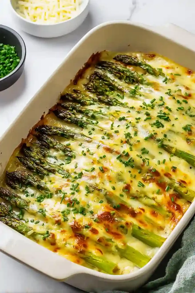 keto asparagus casserole