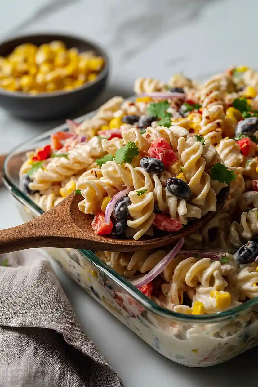 High Protein Southwest Pasta Salad