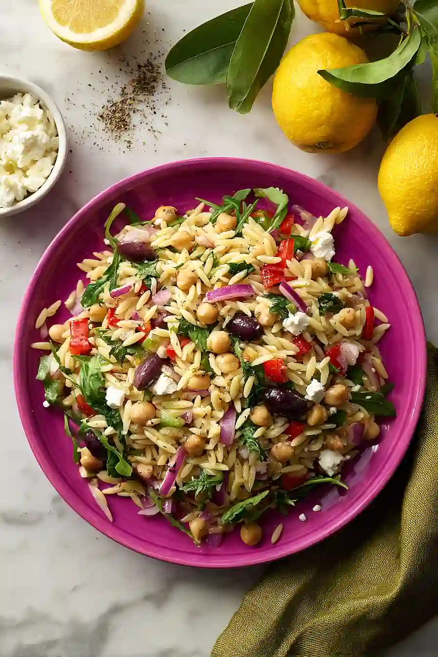 ina garten's greek orzo pasta salad