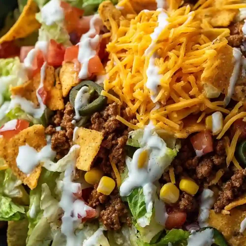 High Protein Taco salad