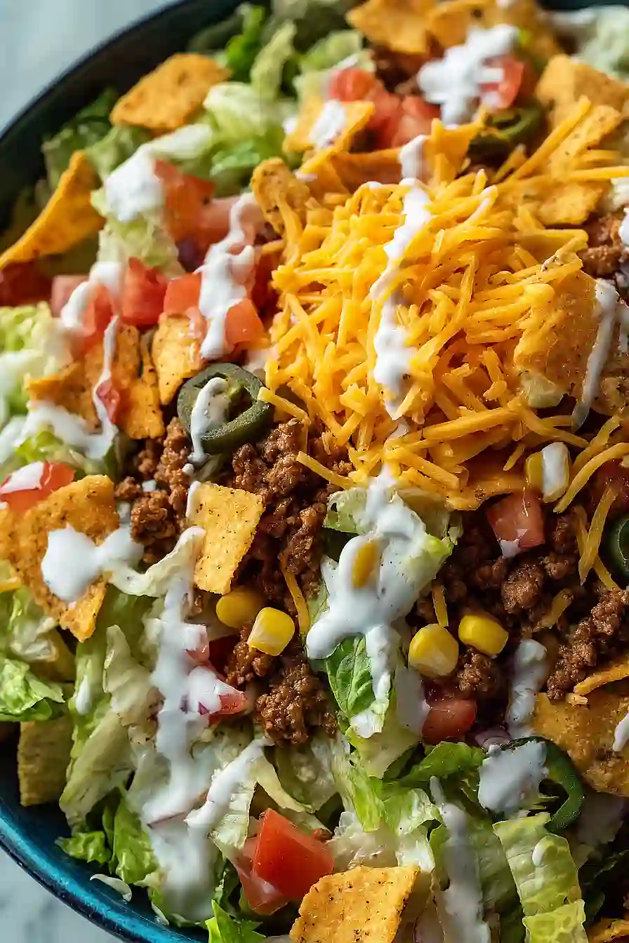 High Protein Taco salad