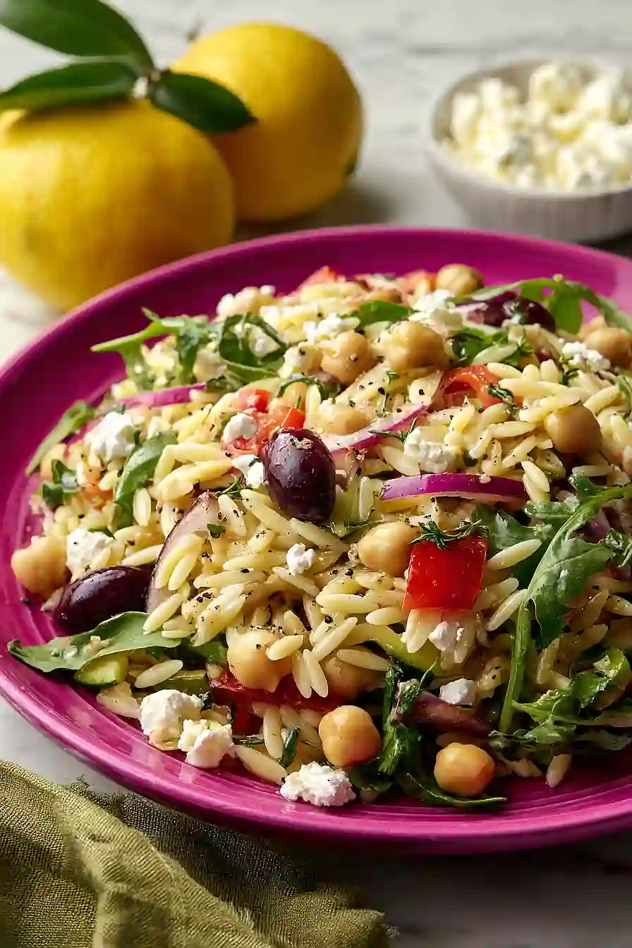 ina garten's greek orzo pasta salad